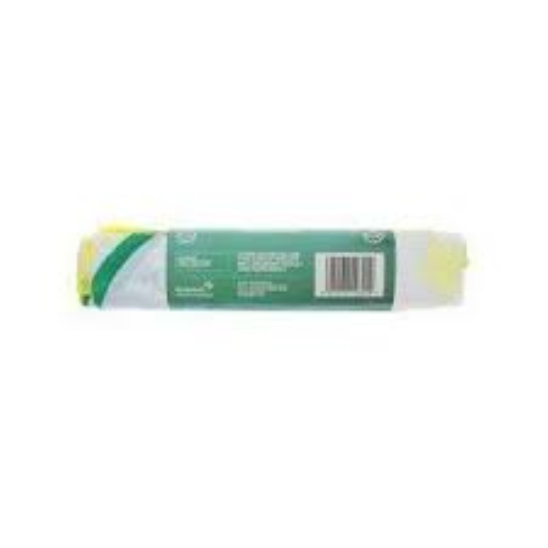 OXXY BIODEGRADABLE PEDAL BIN LINER DRAWTAPE YELLOW